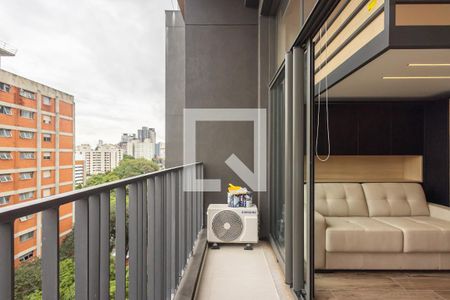 Varanda de apartamento para alugar com 1 quarto, 26m² em Pinheiros, São Paulo