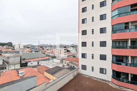 Vista da varanda da sala de apartamento à venda com 2 quartos, 56m² em Vila Vivaldi, São Bernardo do Campo