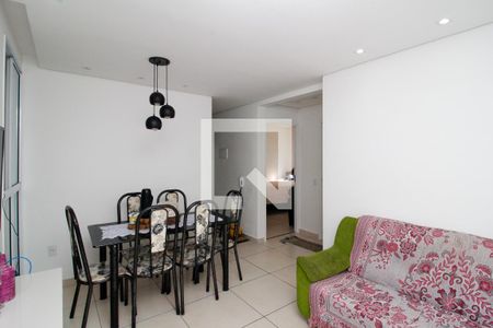 Sala de apartamento para alugar com 2 quartos, 50m² em Madre Gertrudes, Belo Horizonte