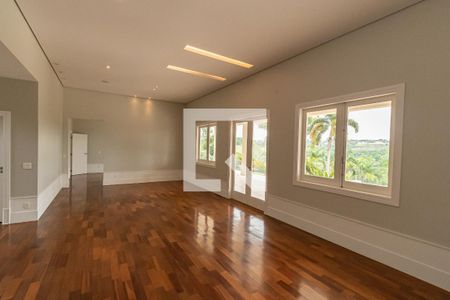 Sala de Estar  de casa de condomínio à venda com 5 quartos, 620m² em Sítios de Recreio Gramado, Campinas