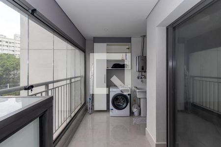 Varanda de apartamento para alugar com 2 quartos, 65m² em Indianópolis, São Paulo