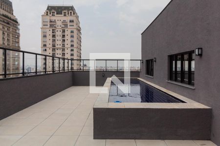 Área comum - Piscina de apartamento para alugar com 1 quarto, 26m² em Jardim Panorama, São Paulo