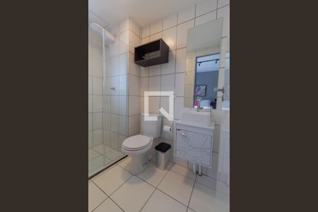 Banheiro de apartamento à venda com 1 quarto, 26m² em Jardim Panorama, São Paulo