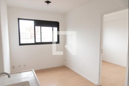 Sala/cozinha de apartamento à venda com 1 quarto, 28m² em Sé, São Paulo