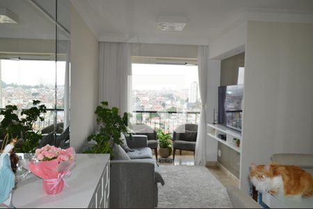 Sala de apartamento à venda com 3 quartos, 63m² em Vila Antonieta, São Paulo