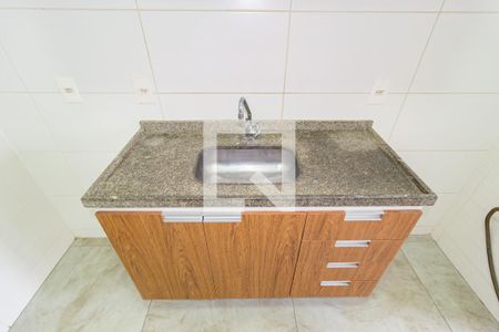 Sala/Cozinha de apartamento para alugar com 2 quartos, 59m² em Pari, São Paulo