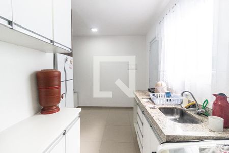 Cozinha de casa de condomínio à venda com 1 quarto, 35m² em Vila Aurora (zona Norte), São Paulo