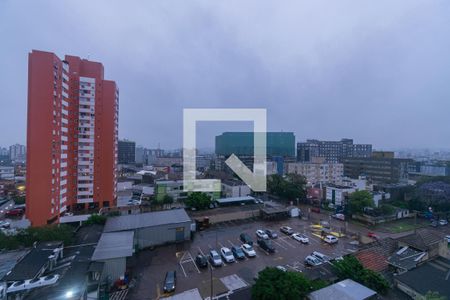 Vista da Sala  de apartamento à venda com 2 quartos, 53m² em Santana, Porto Alegre