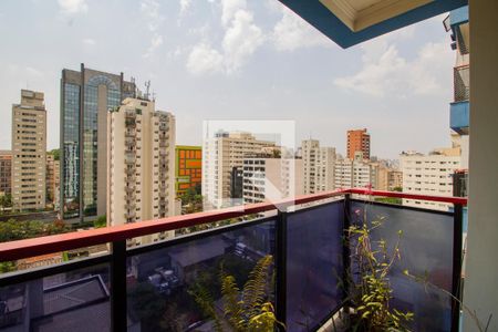 Varanda de apartamento à venda com 1 quarto, 42m² em Pinheiros, São Paulo