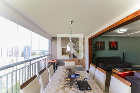 Varanda da Sala de apartamento para alugar com 2 quartos, 104m² em Parque Reboucas, São Paulo