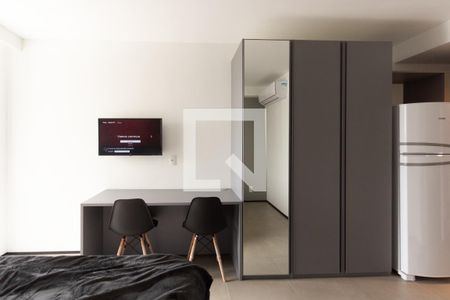 Studio de kitnet/studio para alugar com 1 quarto, 27m² em Indianópolis, São Paulo