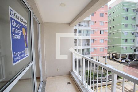 Varanda da Sala de apartamento à venda com 3 quartos, 82m² em Taquara, Rio de Janeiro