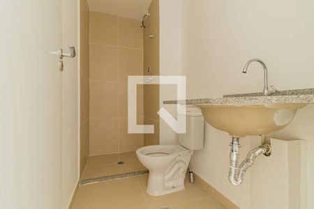 Banheiro do Studio de apartamento à venda com 1 quarto, 25m² em Vila Andrade, São Paulo