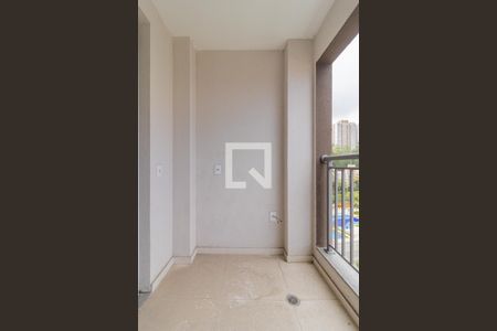 Varanda do Studio de apartamento à venda com 1 quarto, 25m² em Vila Andrade, São Paulo