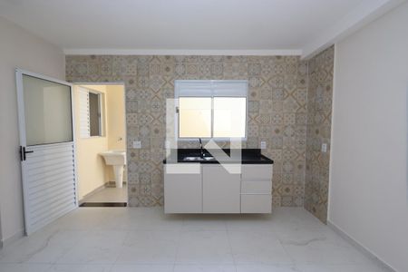 Cozinha de apartamento para alugar com 2 quartos, 37m² em Parque São Lucas, São Paulo