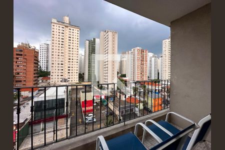 Sacada de apartamento à venda com 3 quartos, 73m² em Campo Belo, São Paulo