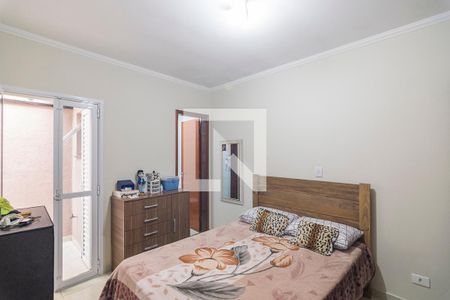 Quarto 1 Suite de casa à venda com 3 quartos, 126m² em Jardim Stetel, Santo André
