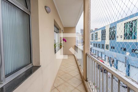 Varanda da sala  de apartamento à venda com 3 quartos, 182m² em Centro, Diadema