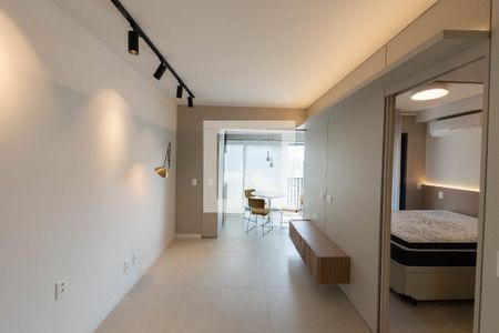 Sala/Cozinha de apartamento para alugar com 1 quarto, 41m² em Bela Vista, São Paulo