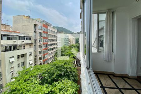 Vista da Varanda da Sala de apartamento para alugar com 3 quartos, 120m² em Copacabana, Rio de Janeiro