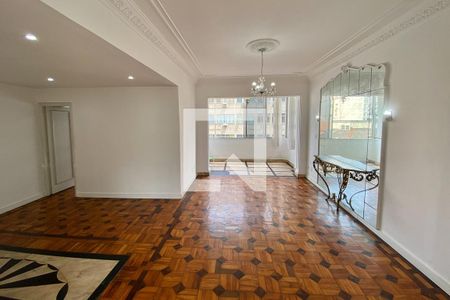 Sala de apartamento para alugar com 3 quartos, 120m² em Copacabana, Rio de Janeiro