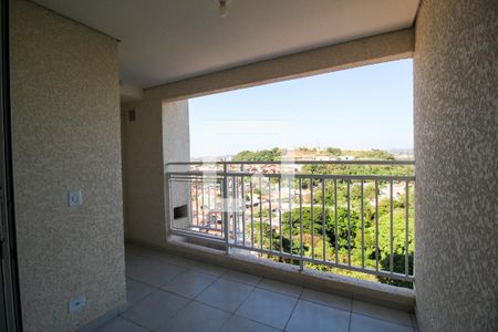 Varanda da Sala de apartamento para alugar com 2 quartos, 63m² em Jardim Clarice I, Votorantim