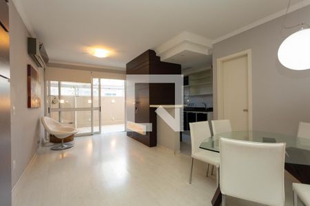 Sala de apartamento à venda com 1 quarto, 80m² em Bela Vista, Porto Alegre