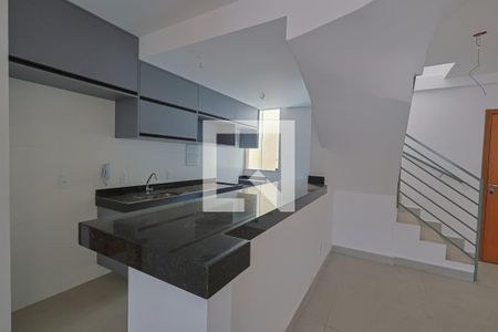 Sala/Cozinha de apartamento para alugar com 3 quartos, 169m² em Dona Clara, Belo Horizonte