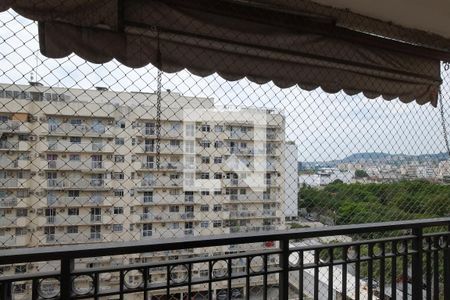 Vista da Sala de apartamento à venda com 3 quartos, 99m² em São Cristóvão, Rio de Janeiro