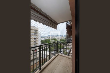 Varanda da Sala de apartamento à venda com 3 quartos, 99m² em São Cristóvão, Rio de Janeiro