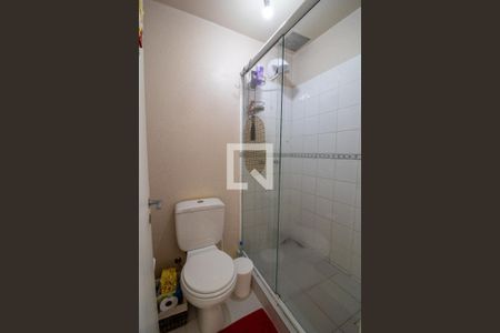 Banheiro do Quarto 1  de casa de condomínio à venda com 3 quartos, 86m² em Jardim Itu, Porto Alegre