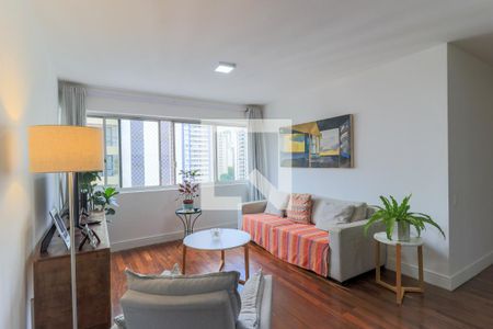 Sala de apartamento à venda com 3 quartos, 113m² em Cidade Monções, São Paulo