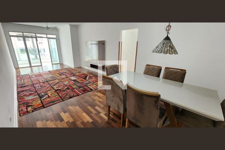 Sala de apartamento para alugar com 4 quartos, 142m² em Ponta da Praia, Santos