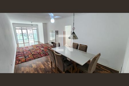 Sala de Jantar de apartamento para alugar com 4 quartos, 142m² em Ponta da Praia, Santos