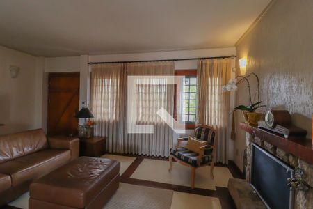 Sala de casa de condomínio à venda com 5 quartos, 420m² em Portal do Paraíso I, Jundiaí