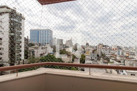 Varanda da suite de apartamento para alugar com 1 quarto, 50m² em Independência, Porto Alegre