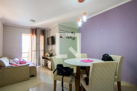 Sala de apartamento à venda com 3 quartos, 64m² em Jardim Cambui, Santo André
