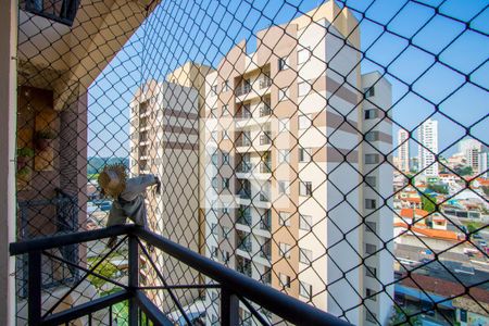 Varanda  de apartamento à venda com 3 quartos, 64m² em Jardim Cambui, Santo André