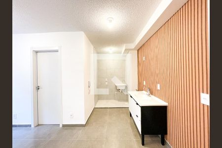 Cozinha de apartamento à venda com 2 quartos, 35m² em Várzea da Barra Funda, São Paulo
