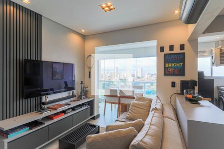 Sala de apartamento à venda com 1 quarto, 51m² em Jardim Aeroporto, São Paulo