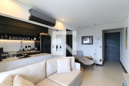 Sala de apartamento à venda com 1 quarto, 51m² em Jardim Aeroporto, São Paulo