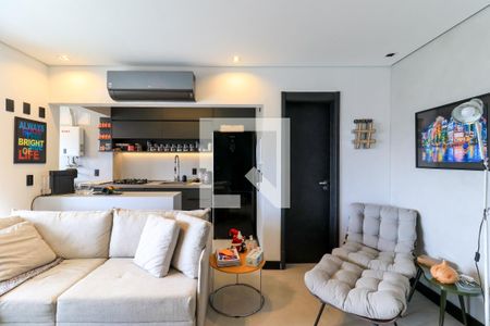 Sala de apartamento à venda com 1 quarto, 51m² em Jardim Aeroporto, São Paulo