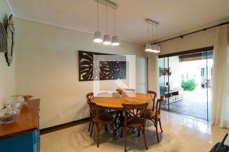 Sala de Jantar de casa de condomínio à venda com 4 quartos, 420m² em Sítios de Recreio Gramado, Campinas