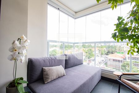 Varanda de apartamento à venda com 1 quarto, 57m² em Jardim Paulistano, São Paulo
