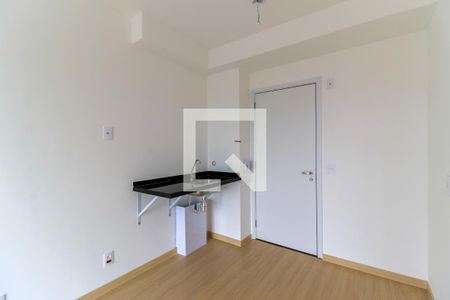 Cozinha de apartamento à venda com 1 quarto, 33m² em Santo Amaro, São Paulo