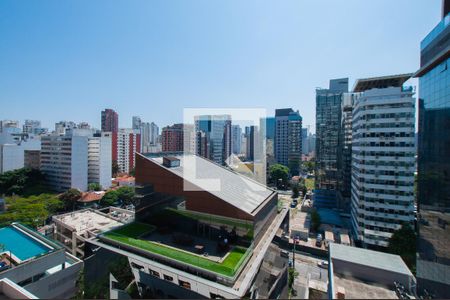 Vista da Varanda de kitnet/studio à venda com 1 quarto, 30m² em Pinheiros, São Paulo