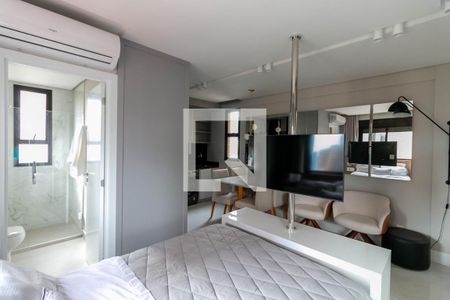 Sala/Quarto de apartamento para alugar com 1 quarto, 48m² em Funcionários, Belo Horizonte