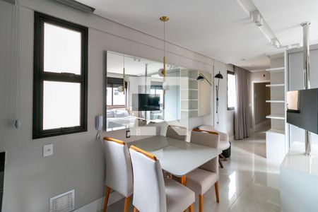 Cozinha de apartamento para alugar com 1 quarto, 48m² em Funcionários, Belo Horizonte