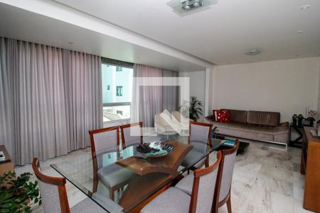 Sala de apartamento à venda com 4 quartos, 110m² em Cruzeiro, Belo Horizonte
