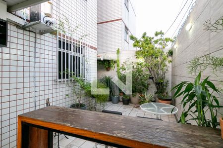 Varanda da Sala de apartamento à venda com 2 quartos, 80m² em Alto Caiçaras, Belo Horizonte